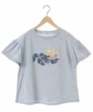 GJKGP72100 Jocomomola(ホコモモラ) Ｔシャツ『チコときんいろのつばさ』 グレー