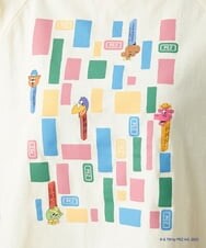 GJKGS70140 Jocomomola(ホコモモラ) PEZ friends プリントTシャツ ブルー