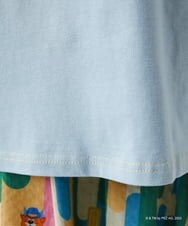 GJKGS70140 Jocomomola(ホコモモラ) PEZ friends プリントTシャツ ブルー