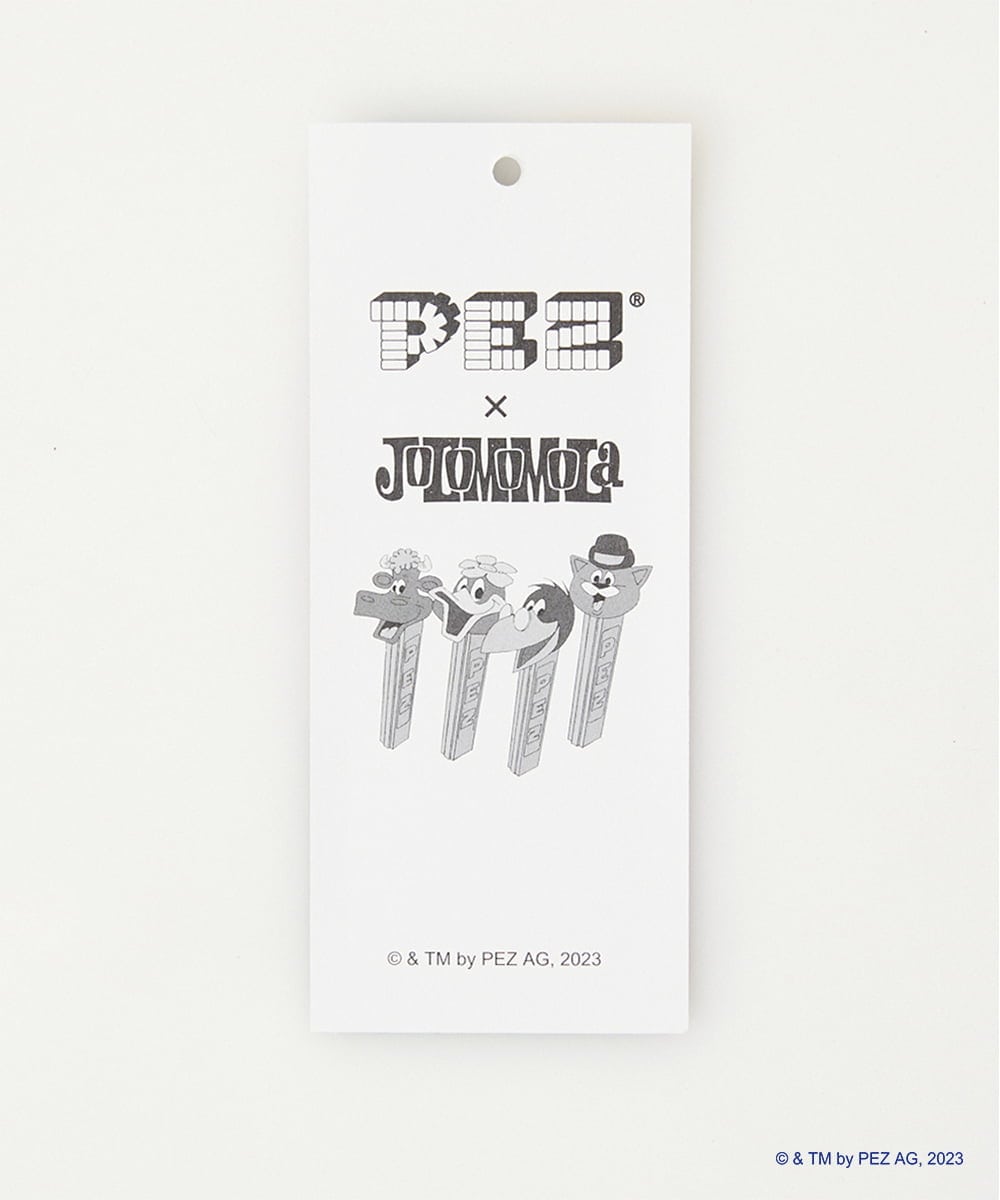 GJKGS70140 Jocomomola(ホコモモラ) PEZ friends プリントTシャツ ブルー