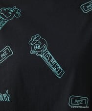 GJKGS71140 Jocomomola(ホコモモラ) PEZ friends モチーフTシャツ アイボリー