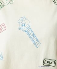 GJKGS71140 Jocomomola(ホコモモラ) PEZ friends モチーフTシャツ アイボリー