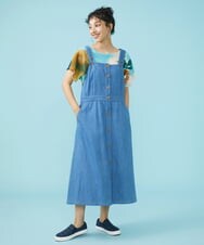 GJKGT02160 Jocomomola(ホコモモラ) Vacacione ジャカードカットソー ライトブルー