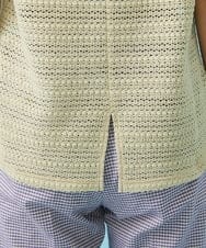 GJKGT03140 Jocomomola(ホコモモラ) Patron de onda カットソー ベージュ