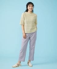 GJKGT03140 Jocomomola(ホコモモラ) Patron de onda カットソー ベージュ
