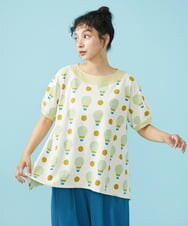 GJKGT41170 Jocomomola(ホコモモラ) Globo オパールカットソー アイボリー