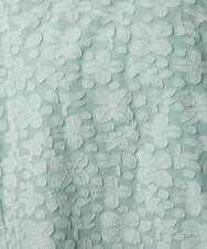 GJKHA36160 Jocomomola(ホコモモラ) Danza de las flores フラワージャカードカットソー ライトグリーン