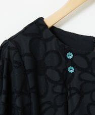 GJKJA32160 Jocomomola(ホコモモラ) Camino de flores フラワージャカードカットソー レッド