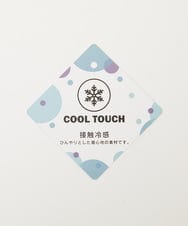 GJKJA34140 Jocomomola(ホコモモラ) 【接触冷感】フラワー発泡プリントTシャツ ネイビー