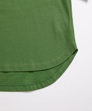 GJKJD02180 Jocomomola(ホコモモラ) 【接触冷感】Aves バードパッチワークカットソー グリーン