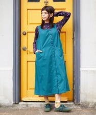 GJKJE39150 Jocomomola(ホコモモラ) 【日本製】配色ドットジャカードカットソー ブラック