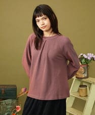 GJKJE41190 Jocomomola(ホコモモラ) Punto Peguena カラフルカットソープルオーバー オレンジ