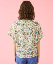 GJKJV30150 Jocomomola(ホコモモラ) 【接触冷感】Rosquillas プリント半袖カットソー アイボリー