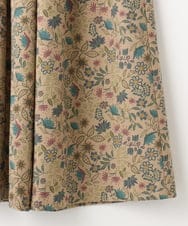 GJLAE03220 Jocomomola(ホコモモラ) Calle de Bordadores フラワープリントワイドパンツ ベージュ