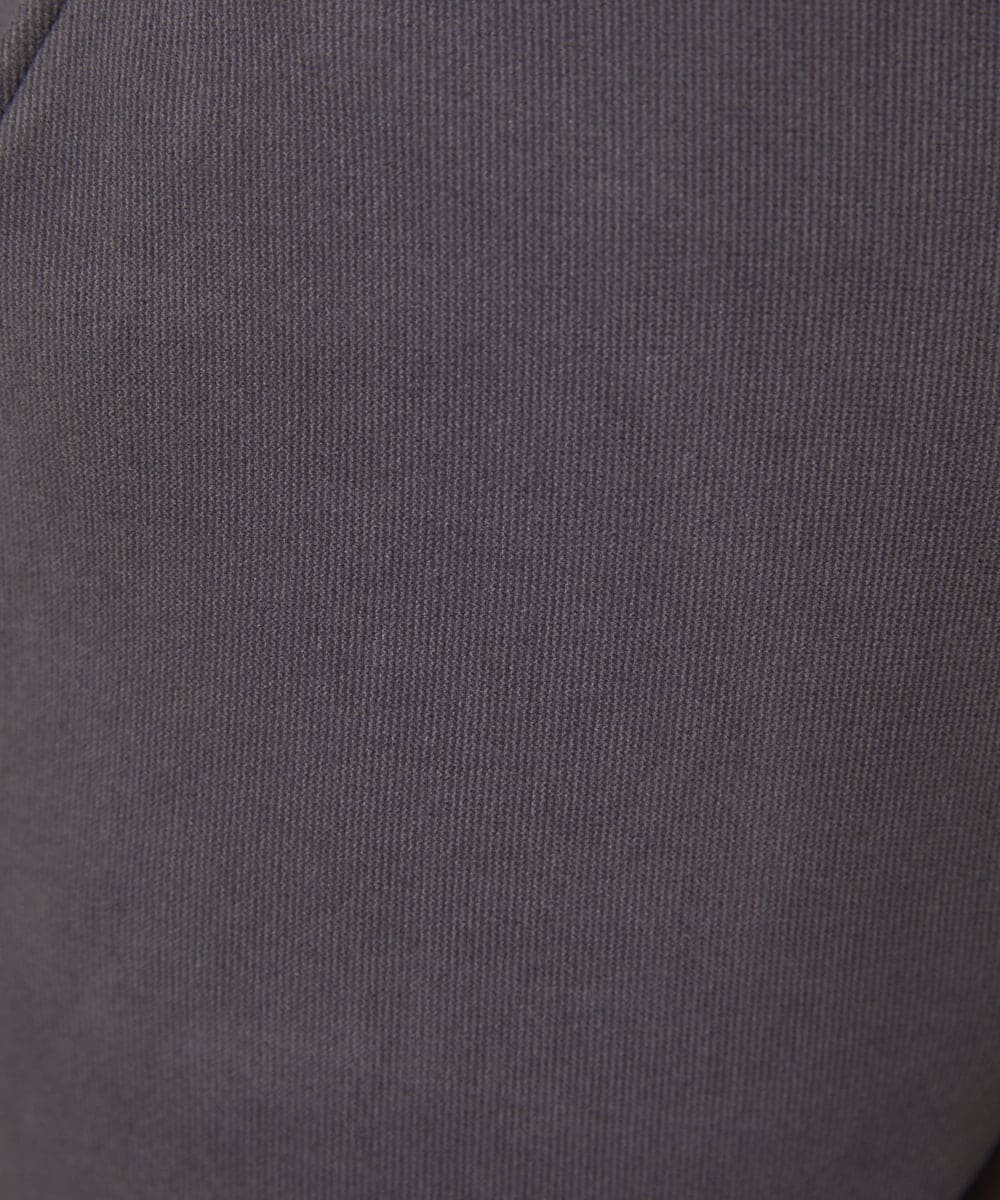 GJLAE43180 Jocomomola(ホコモモラ) Brillito 裏起毛ストレッチパンツ ブラウン