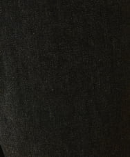 GJLAT49180 Jocomomola(ホコモモラ) 刺繍ブラックデニムパンツ ブラック