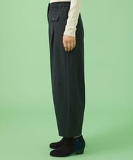 GJLAV72200 Jocomomola(ホコモモラ) Dormir ジャカードパンツ ブラック