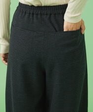 GJLAV72200 Jocomomola(ホコモモラ) Dormir ジャカードパンツ ブラック