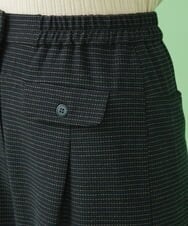 GJLAV72200 Jocomomola(ホコモモラ) Dormir ジャカードパンツ ブラック