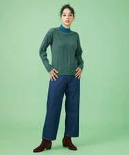 GJLAW47180 Jocomomola(ホコモモラ) デニムストレートパンツ ネイビー