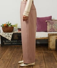 GJLCD51220 Jocomomola(ホコモモラ) ポンチストレッチパンツ ピンク