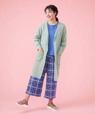 GJLDT02220 Jocomomola(ホコモモラ) Azul チェックパンツ ブルー