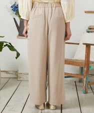 GJLFD50220 Jocomomola(ホコモモラ) El Rucio フラワーアップリケポンチパンツ［オケージョン/セレモニー］ ベージュ