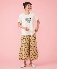 GJLFS33200 Jocomomola(ホコモモラ) Pensamiento ジャカードパンツ グレー