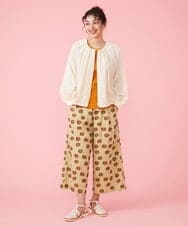 GJLFS33200 Jocomomola(ホコモモラ) Pensamiento ジャカードパンツ グレー