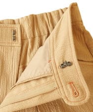 GJLGB39190 Jocomomola(ホコモモラ) Guijarro サッカーテーパードパンツ ベージュ