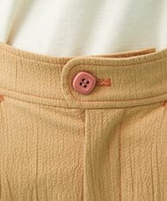 GJLGB39190 Jocomomola(ホコモモラ) Guijarro サッカーテーパードパンツ ベージュ