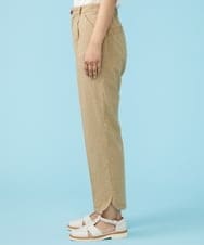 GJLGT37180 Jocomomola(ホコモモラ) Fino チェックパンツ キャメル