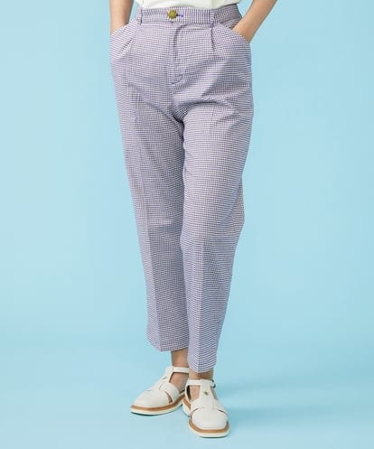 GJLGT37180 Jocomomola Fino チェックパンツ