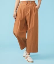 GJLGT42180 Jocomomola(ホコモモラ) サッカーボリュームパンツ ブラウン