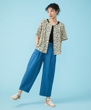 GJLGT42180 Jocomomola(ホコモモラ) サッカーボリュームパンツ ブラウン