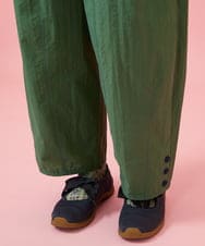 GJLHD36200 Jocomomola(ホコモモラ) 【早割10％OFF】カーブシルエットワイドパンツ グリーン