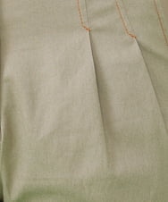 GJLHP31130 Jocomomola(ホコモモラ) フラワー刺繍テーパードパンツ ベージュ