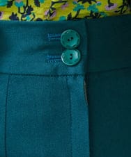 GJLHV34180 Jocomomola(ホコモモラ) コットンツイル ワイドパンツ ベージュ