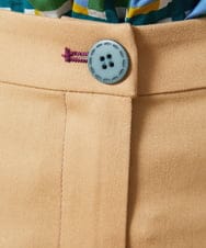 GJLJA33170 Jocomomola(ホコモモラ) Liso ツイルテーパードパンツ ベージュ