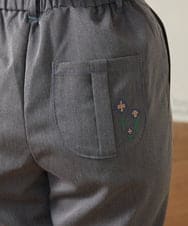 GJLJA33170 Jocomomola(ホコモモラ) Liso ツイルテーパードパンツ ベージュ