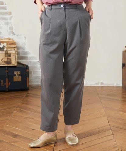 GJLJA33170  Liso ツイルテーパードパンツ