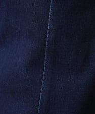 GJLJA35180 Jocomomola(ホコモモラ) 【接触冷感】Rombo ワイドデニムパンツ ネイビー