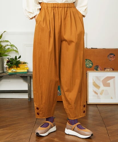 GJLJB37200 Jocomomola Ba lon カーブシルエットワイドパンツ