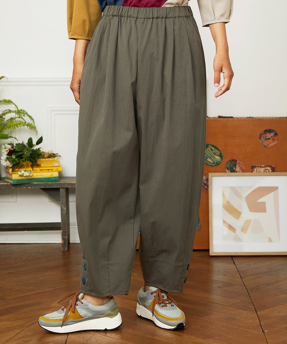 GJLJB37200 Jocomomola Ba lon カーブシルエットワイドパンツ