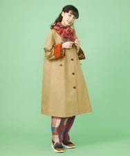 GJLLS03220 Jocomomola(ホコモモラ) Escaleras チェックパンツ ブルー