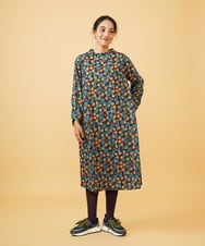 GJPAE36270 Jocomomola(ホコモモラ) Calle de la Bola ドットプリントワンピース ブラウン