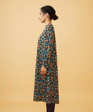 GJPAE36270 Jocomomola(ホコモモラ) Calle de la Bola ドットプリントワンピース ブラウン