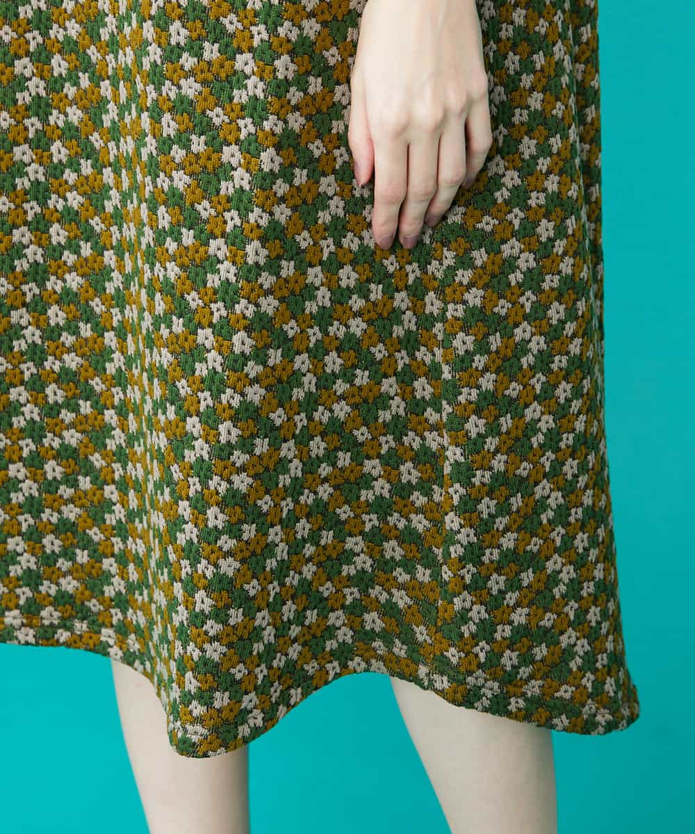 Jocomomola ホコモモラ Campo ジャカードワンピース イトキンオンラインストア