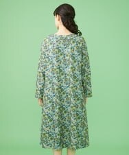 GJPAV33230 Jocomomola(ホコモモラ) Napo フラワープリントワンピース グリーン
