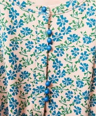 GJPDE36260 Jocomomola(ホコモモラ) Los molinos de vient フラワープリントワンピース ピンク